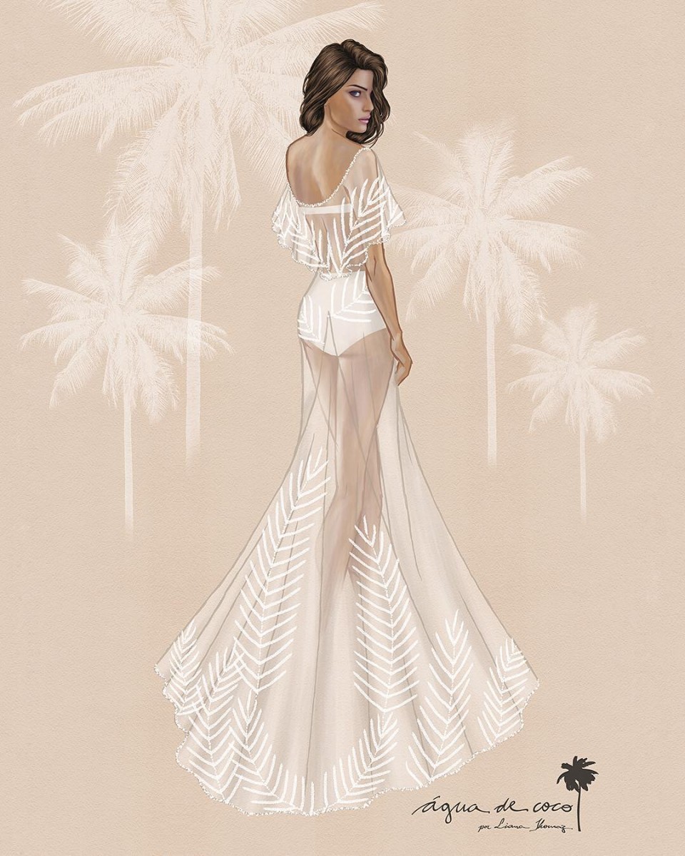 Vestido de novia Isabeli Fontana