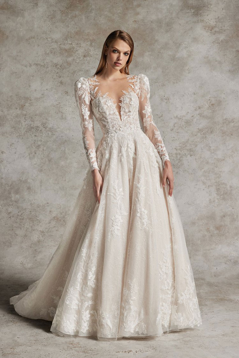 vestido de novia encaje