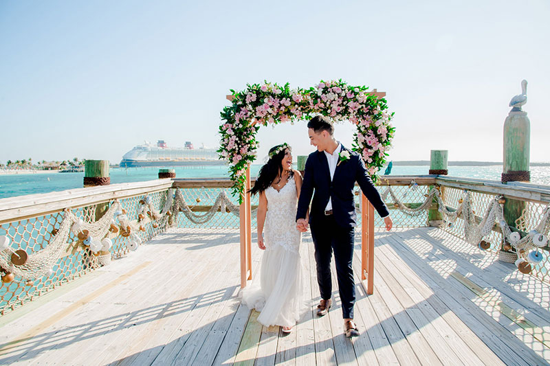 boda en un crucero