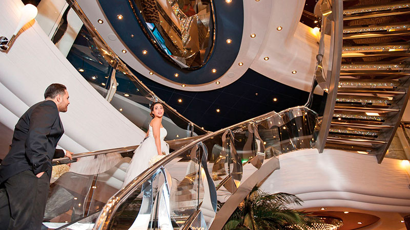 boda en un crucero