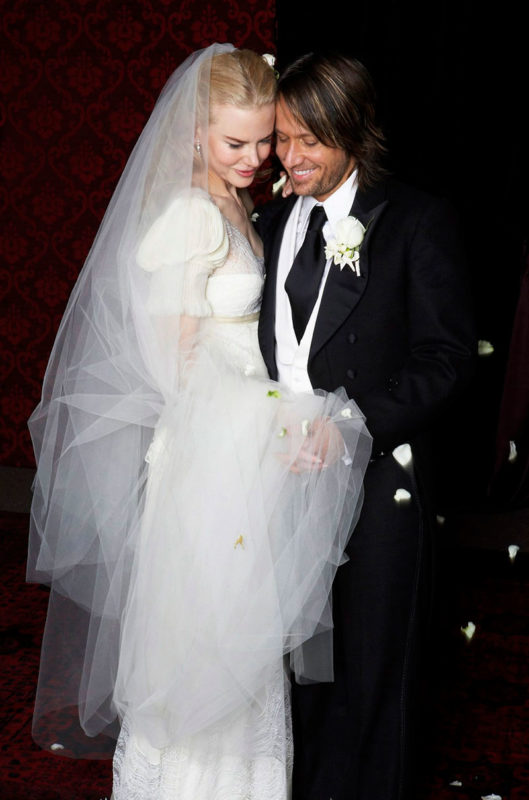 Nicole Kidman vestido de novia.