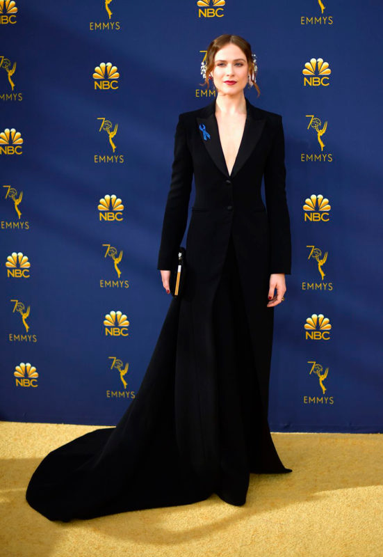 Evan Rachel Wood en Altuzarra, Emmy 2018.
