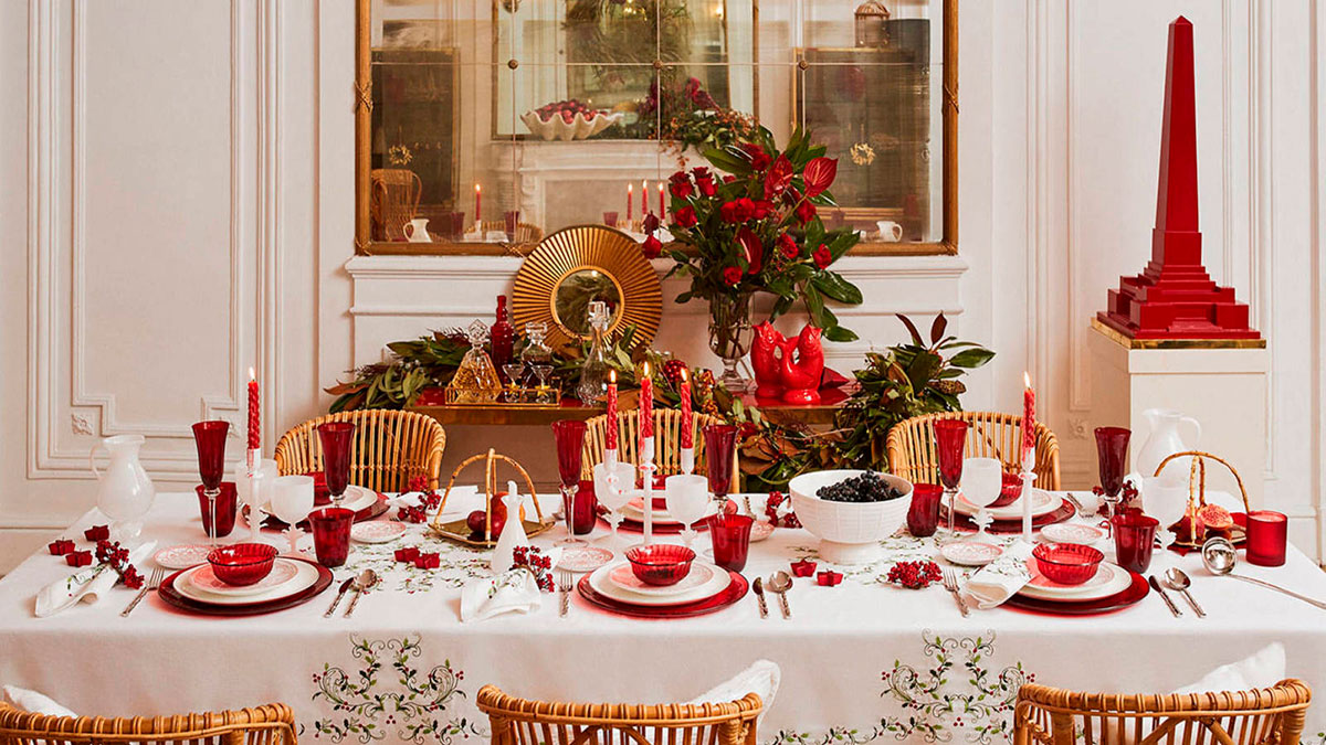 decoración de tu mesa navideña Nupcias & Bodas