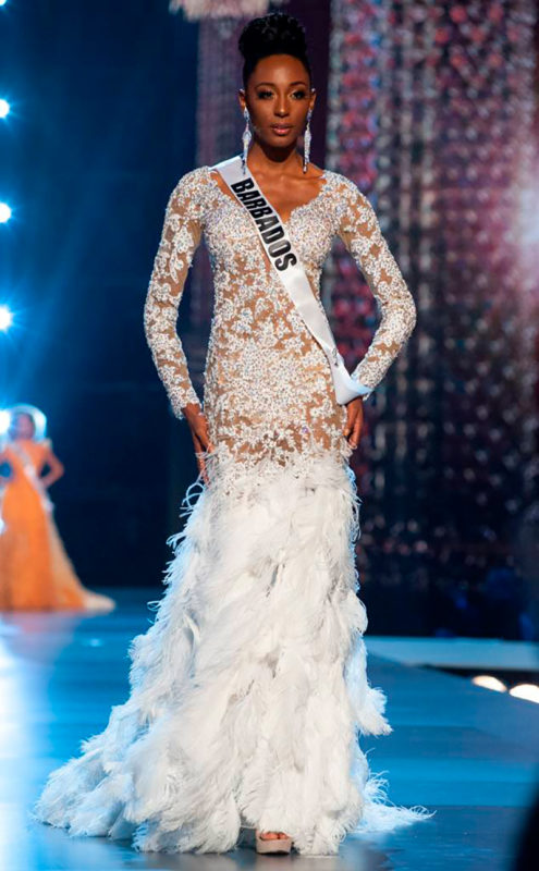 Meghan Theobalds, Miss Barbados.