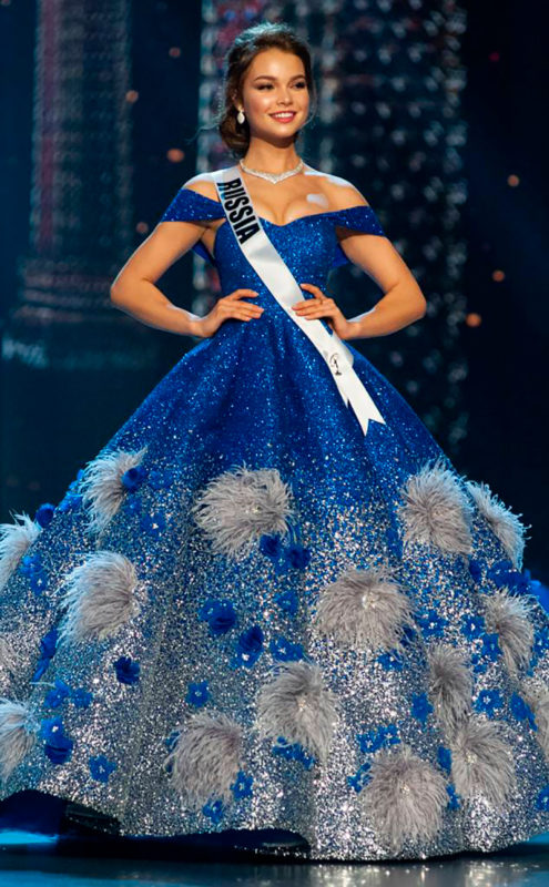 Yulia Polyachikhina, Miss Rusia.