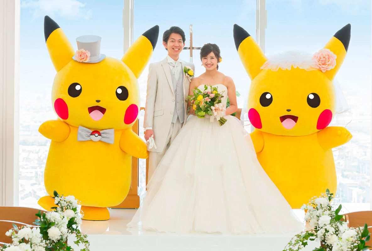 Bodas temáticas de Pokémon en Japón