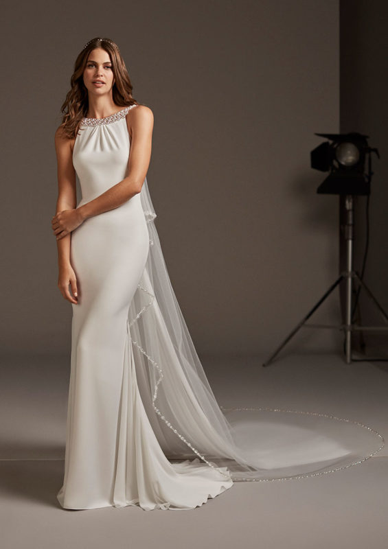 Vestido de novia Pronovias Crucero 2020 Belinda.