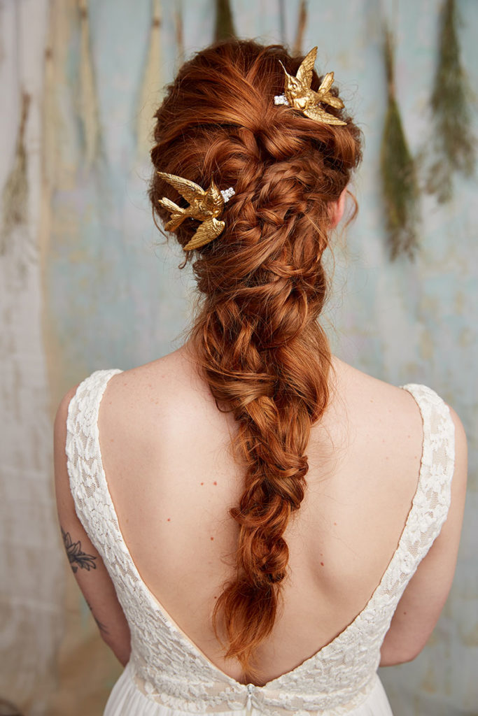Peinados de bodas inspirados en Game of Thrones.
