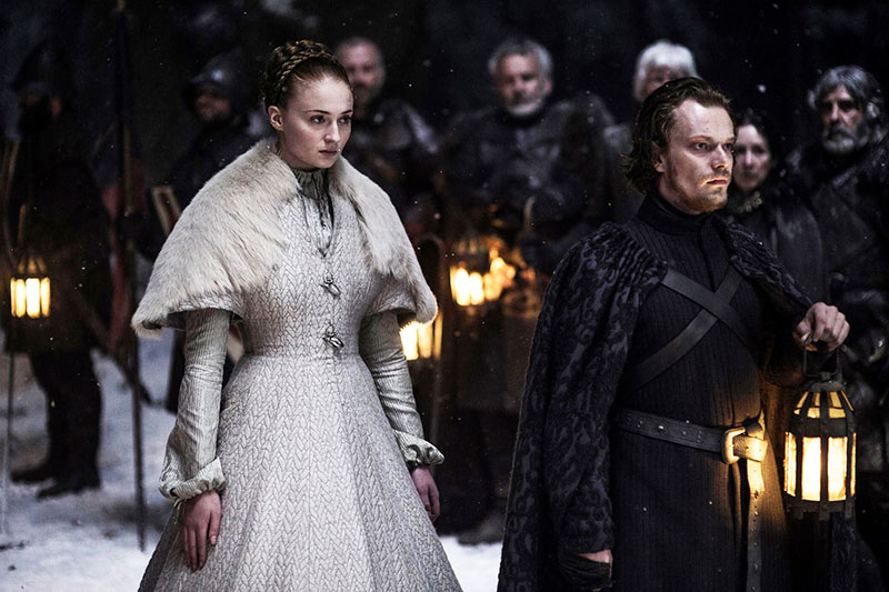 Boda de Ramsay Bolton y Sansa Stark “The Black Wedding”.