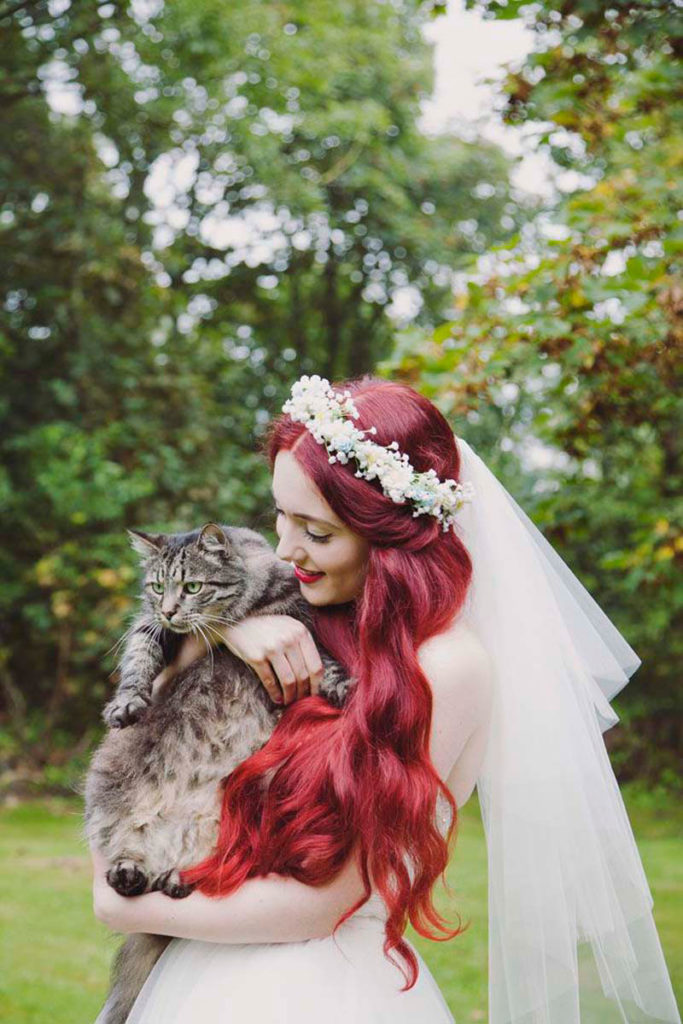Cómo incluir a tu gato en la boda.