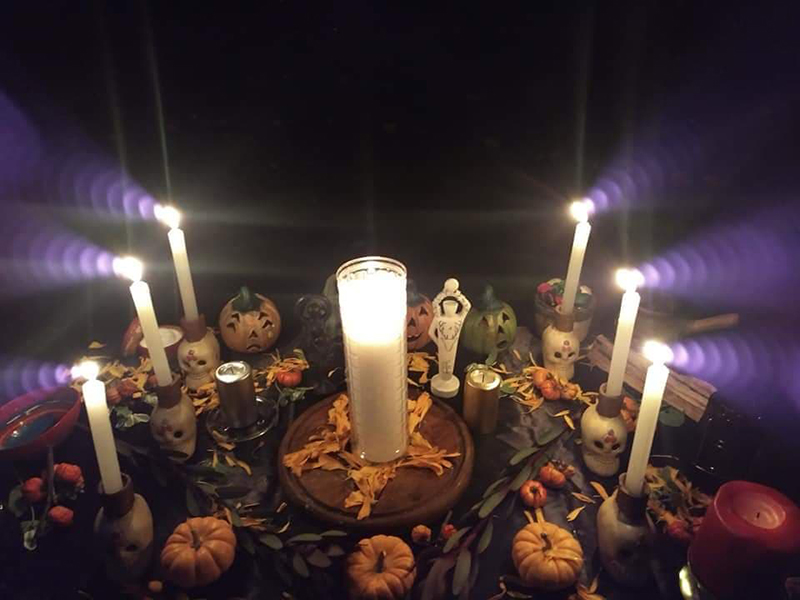 Ritual para la noche de Halloween.