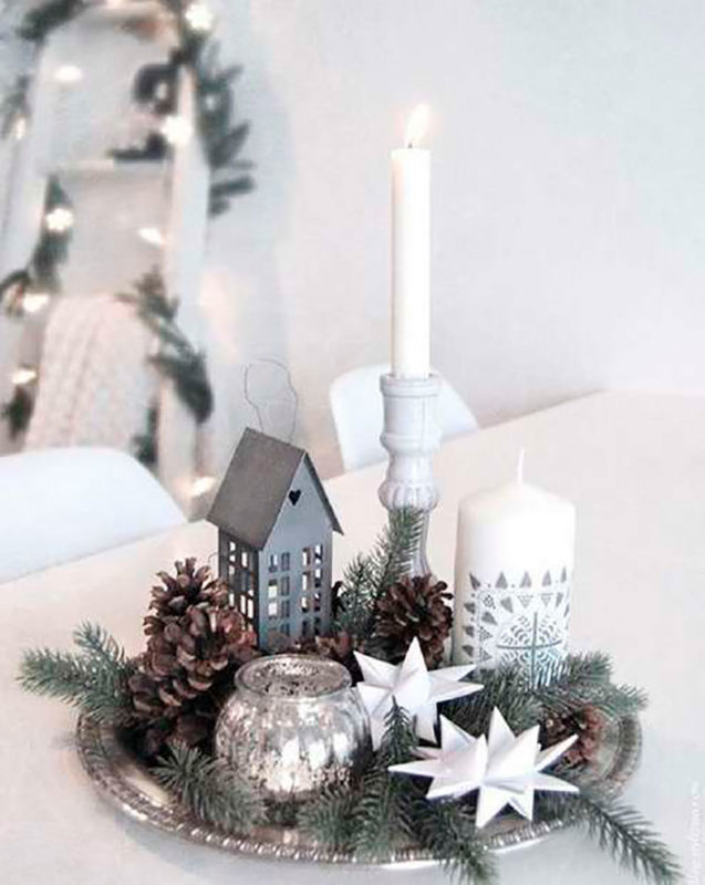 Estilos originales y creativos para decorar tu mesa navideña