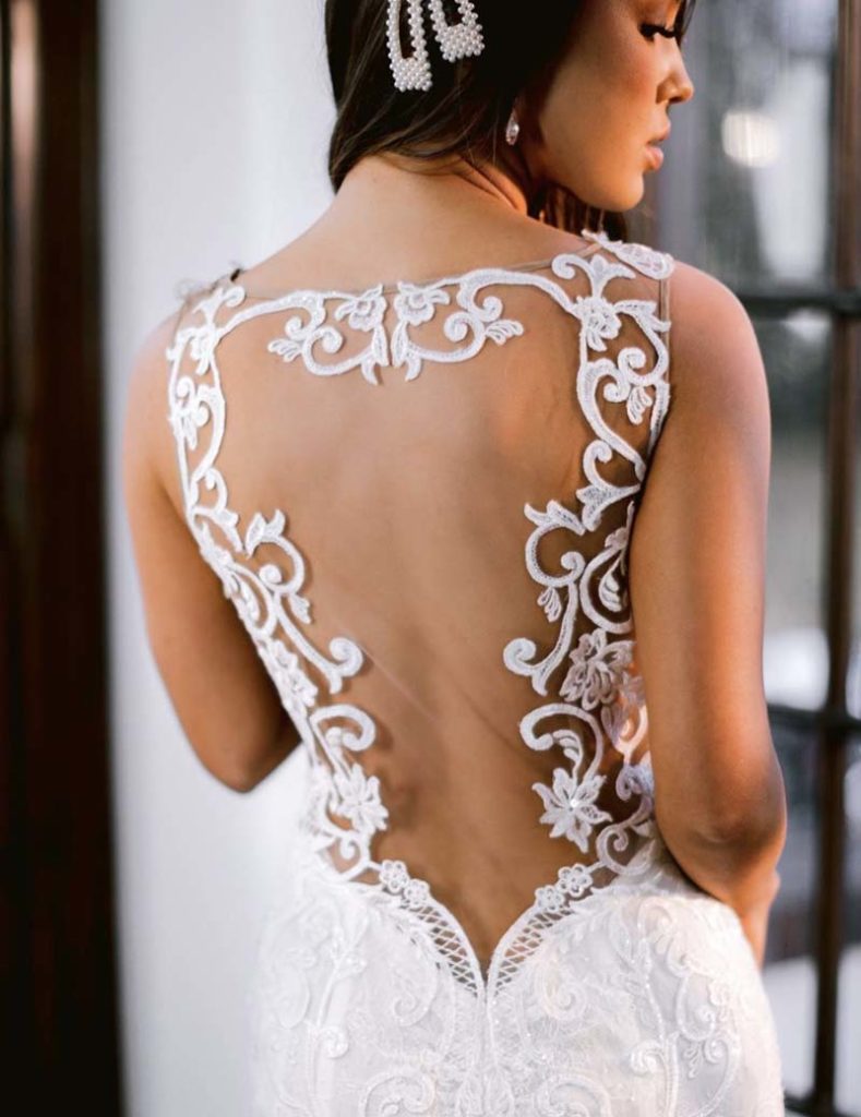 Vestidos de novia con espaldas espectaculares