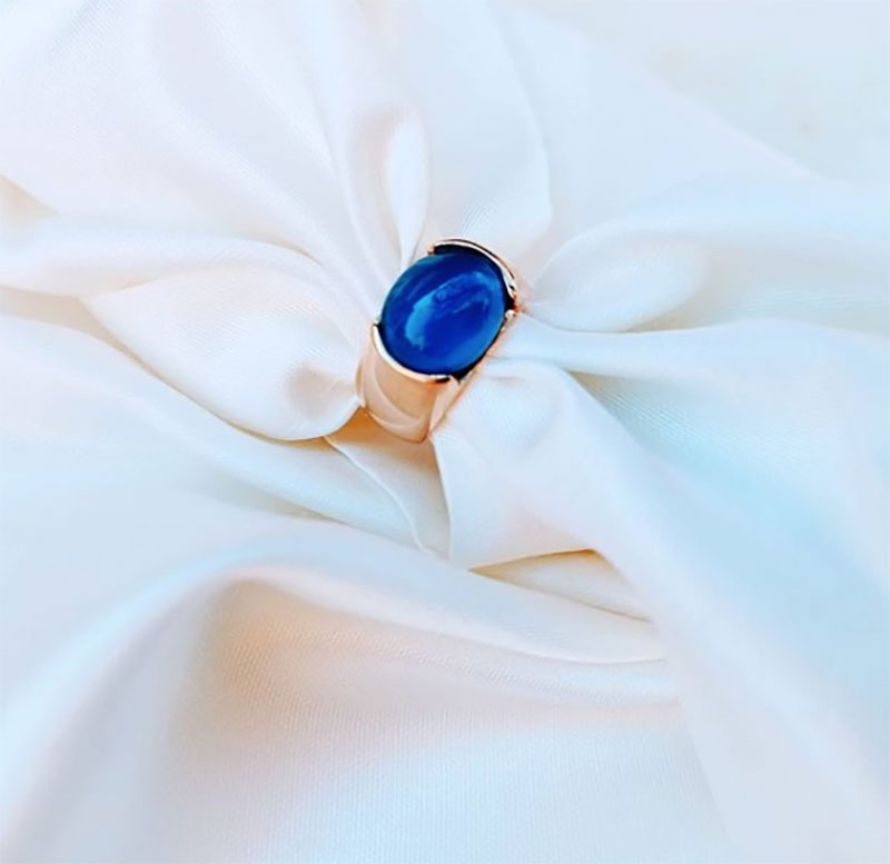 Something blue ring