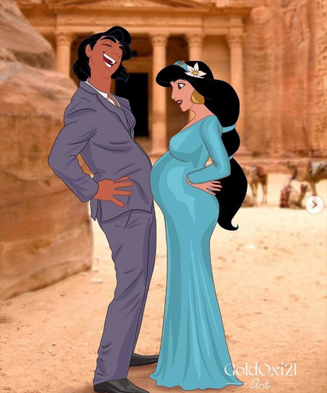 Princesas de Disney embarazadas
