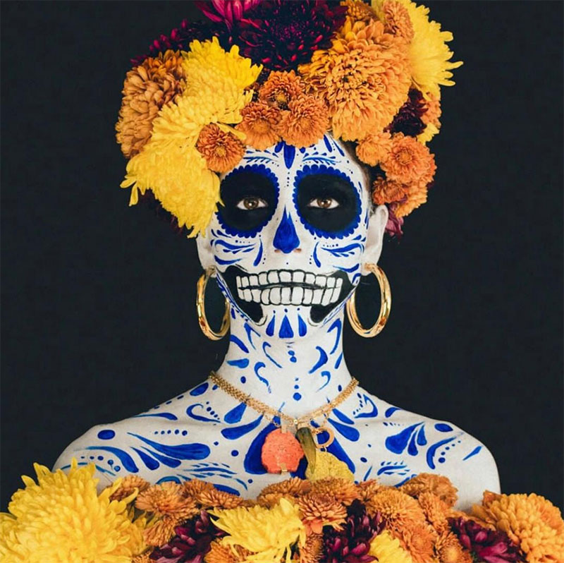 Joyería mexicana inspirada en Día de Muertos