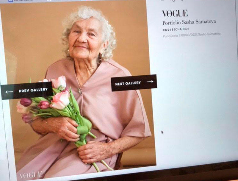 Abuelita de 83 años nos enseña que la feminidad no pasa con la edad