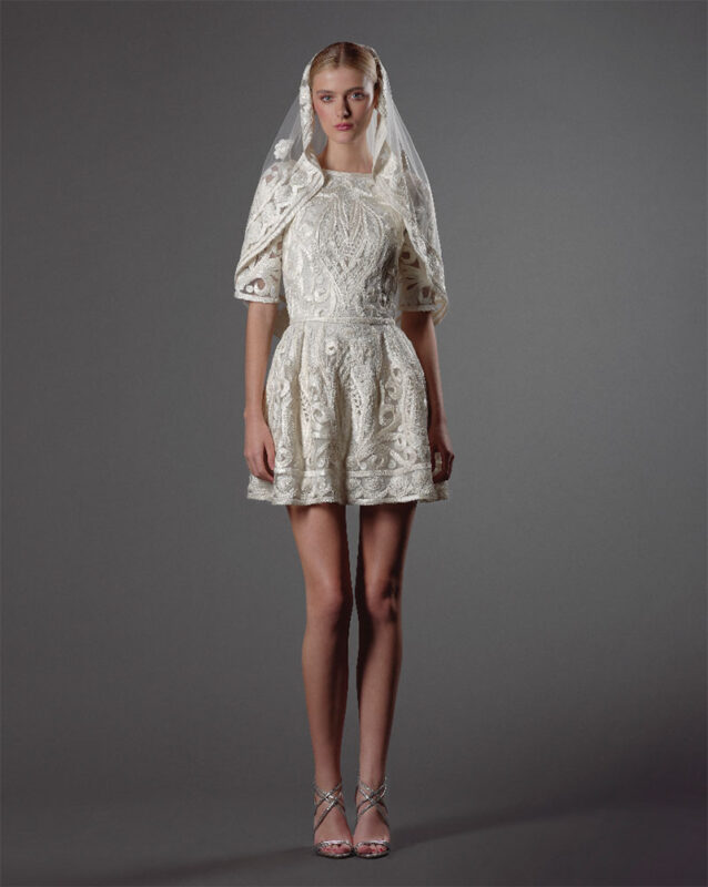 Short wedding dresses for civil wedding 2024