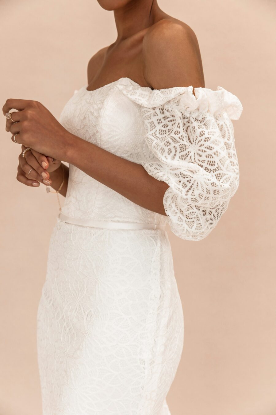 Simple and elegant wedding dresses for civil wedding